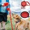 Heavy-Duty Extra-Long Dog Leash - Thick, Tangle-Free, and Detachable Pet Training Leash - Multi-Functional Design - Custom Pet Photo, Includes Foldable Water Bowl and Waste Bags, Suitable for Large Dogs, Secure Grip, Suitable for Indoor/Outdoor Use