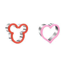 Sandwich Cutter Set – Heart & Star Shapes for Bento Lunch Boxes