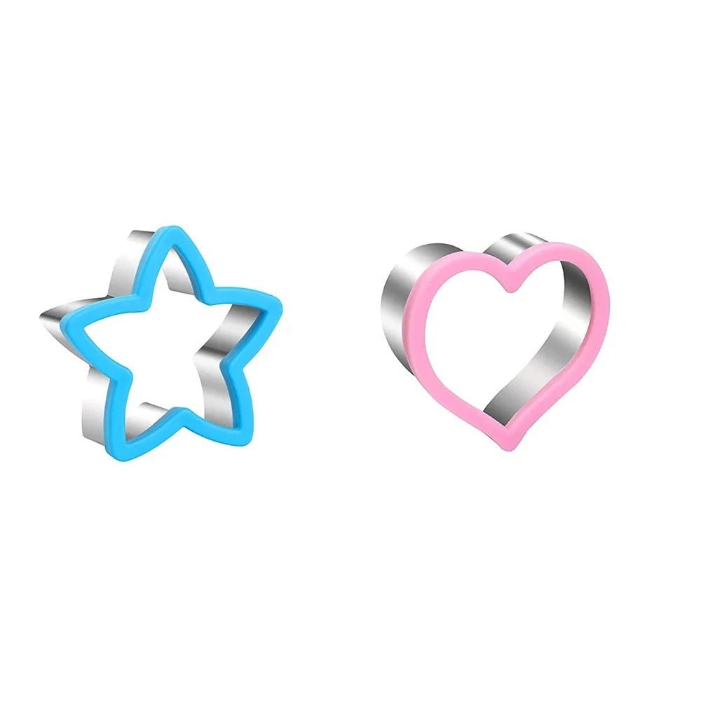 Kids Sandwich Cutter Set Heart & Star - image 10