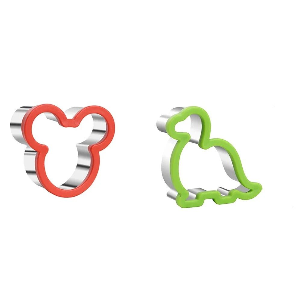 Kids Sandwich Cutter Set Heart & Star - image 6