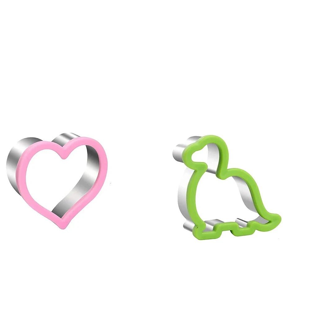 Kids Sandwich Cutter Set Heart & Star - image 8