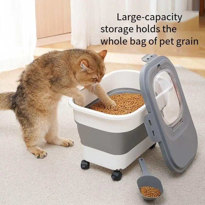 Collapsible Pet Food Storage Container - image 5