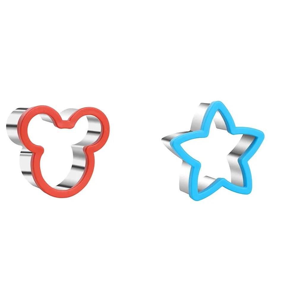 Kids Sandwich Cutter Set Heart & Star - image 7