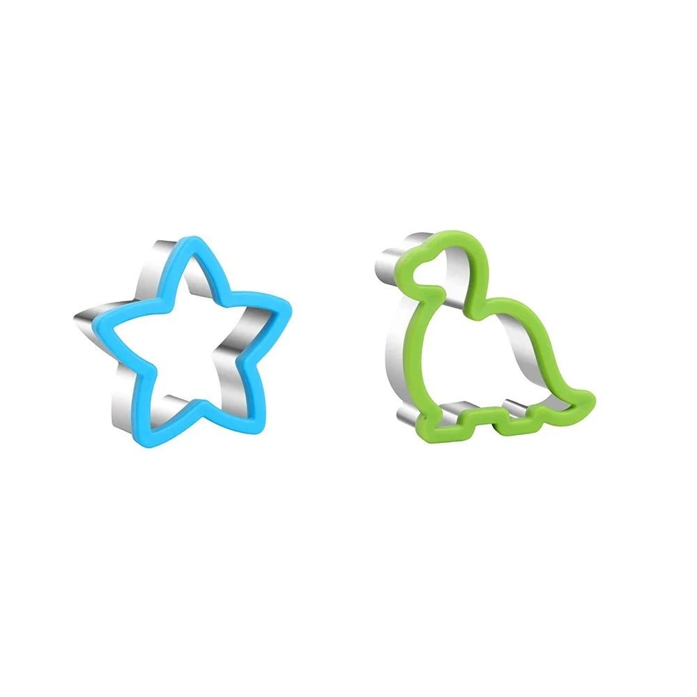 Kids Sandwich Cutter Set Heart & Star - image 9
